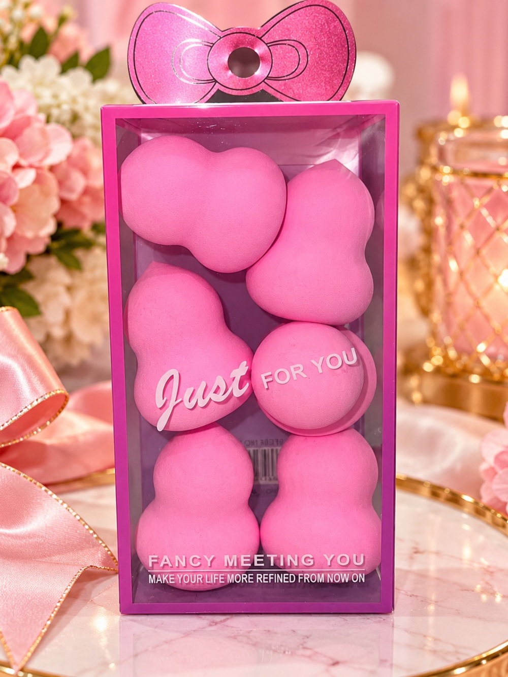 🎀 Pink “Just FOR YOU” Fancy Meeting You Gift Set – NWT